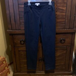 Navy Slim Fit Pants
